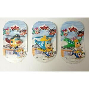 1994 Budgie, Pippa, and Lionel Magnet Lot of 3 by Hrh Doy Sarah Ferguson New